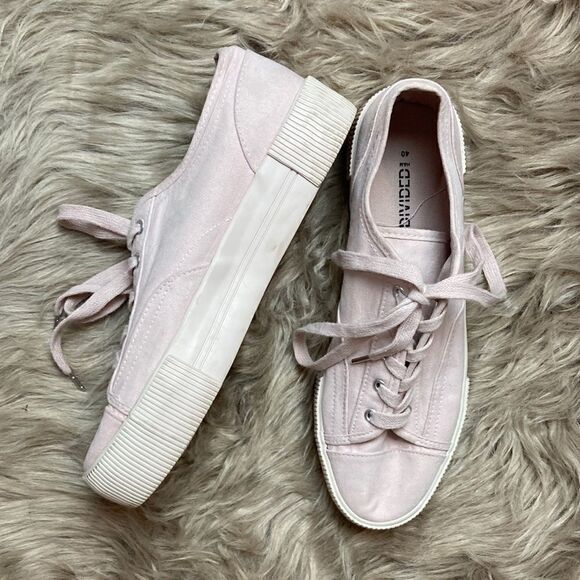 H&M Divided Light Pink Platform Sneakers - Picture 2 of 7